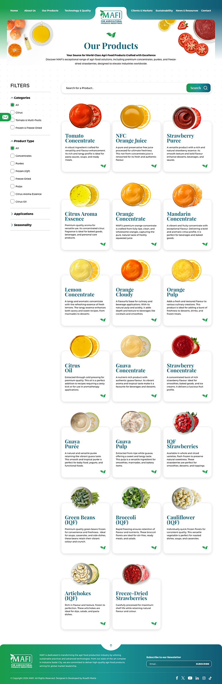 MAFI for Agricultural Produce Industries